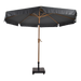 Parasol Libra houtlook grijs Ø3mtr