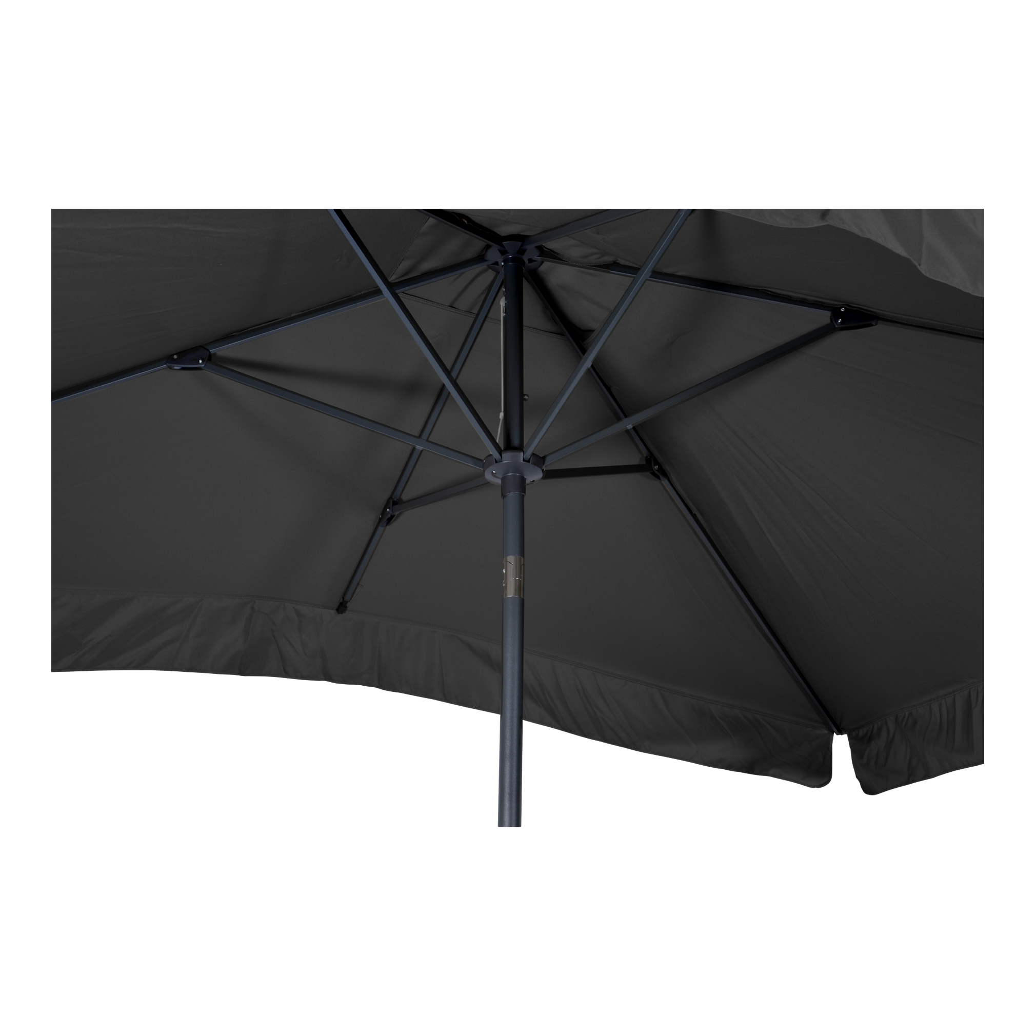 Parasol Libra zwart 2x3mtr