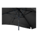 Parasol Libra zwart 2x3mtr