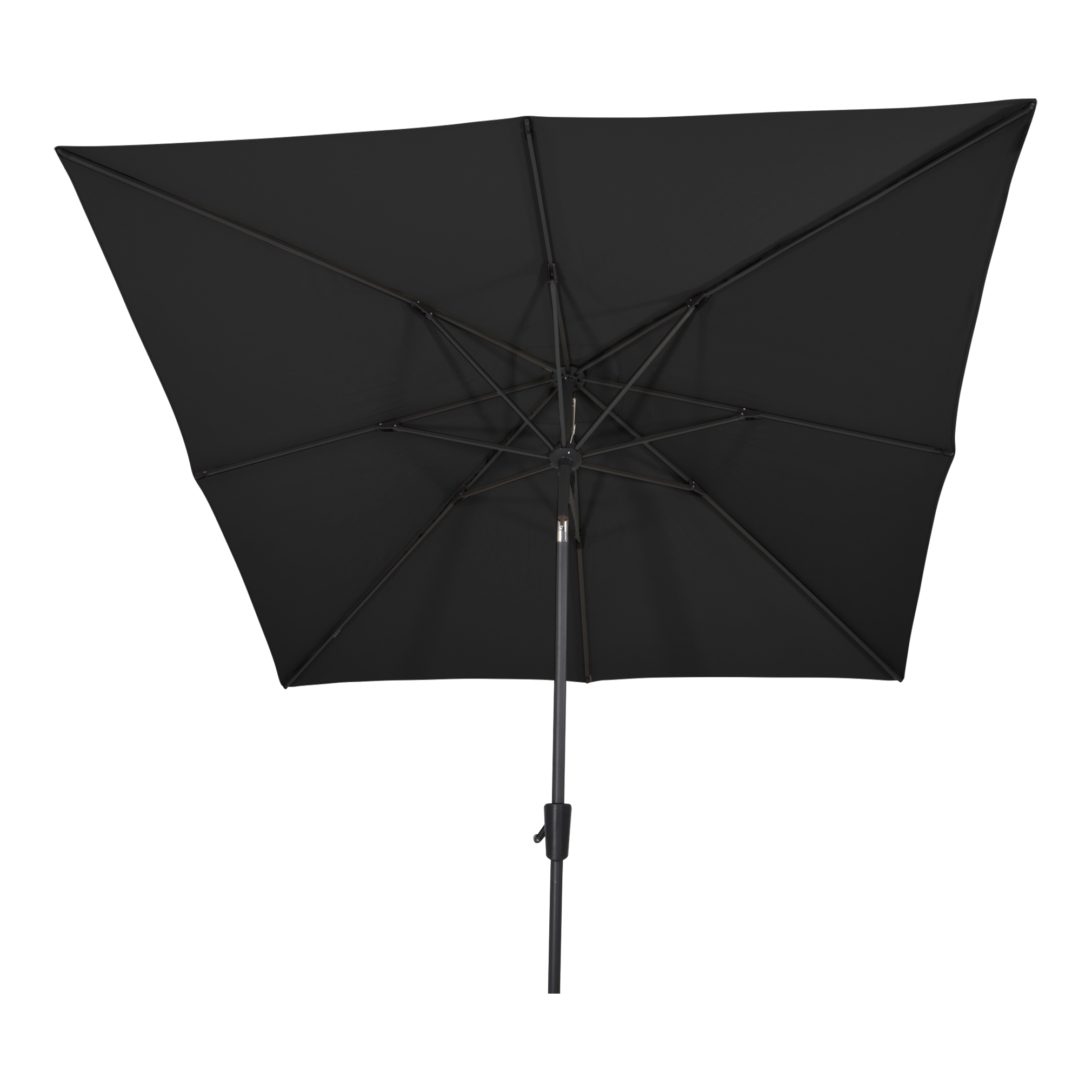 Parasol Libra zwart 2,5x2,5mtr