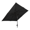 Parasol Libra zwart 2,5x2,5mtr