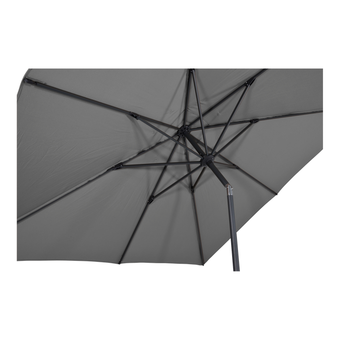 Parasol Libra grijs 2,5x2,5mtr