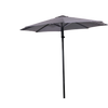 Push-up parasol Libra grijs Ø3mtr