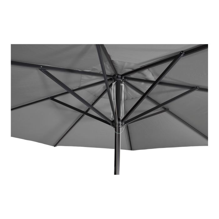 Parasol Virgo grijs Ø4mtr