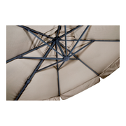 Zweefparasol Virgo ecru Ø3,5mtr