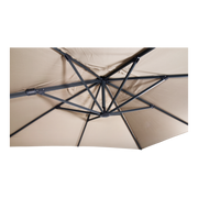 Zweefparasol VirgoFlex ecru 3x3mtr