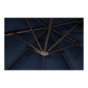 Zweefparasol VirgoFlex houtlook grijs  3x3mtr