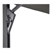 Zweefparasol Taurus grijs Ø3,5mtr