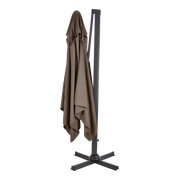 Zweefparasol Taurus taupe 3x3mtr