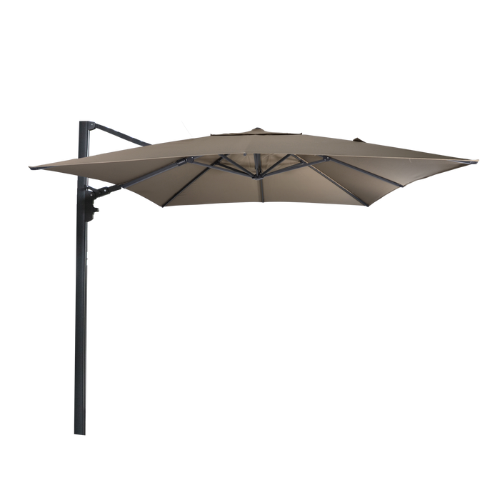 Zweefparasol Virgo Up taupe 3x3mtr