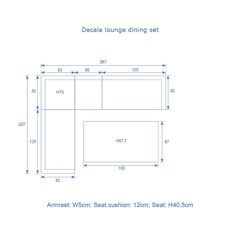 Lounge-dining Set Decala