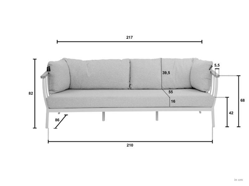 Condor Black Lounge-Set