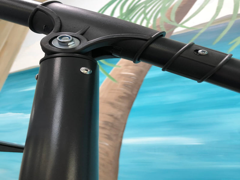 Menorca umbrella ecru Ø300 cm incl. cross base