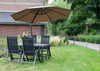 Zweefparasol Libra taupe Ø3mtr