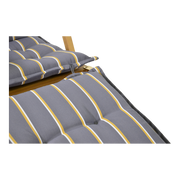 Tuinkussen deckchair streep antraciet