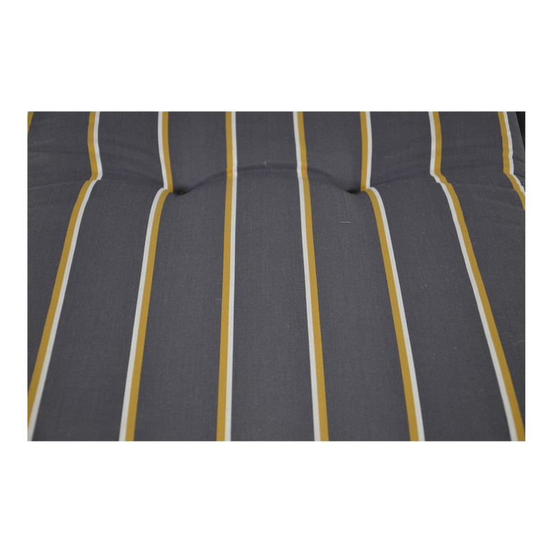 Tuinkussen ligbed streep antraciet