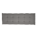 Bankkussen antraciet 150cm, 6cm dik