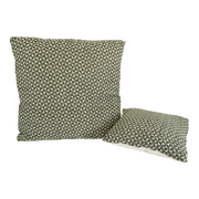 Sierkussen groen/beige 40x40cm
