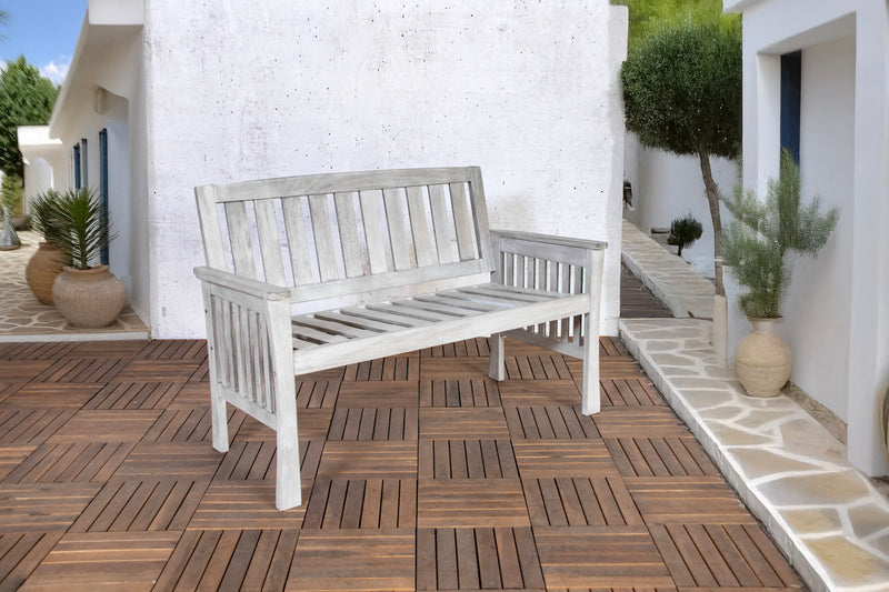 Kensington Bench  Grey 150cm