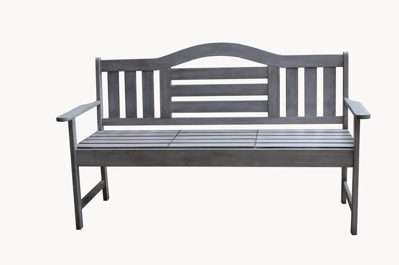 Nevada Bench Grey 150cm