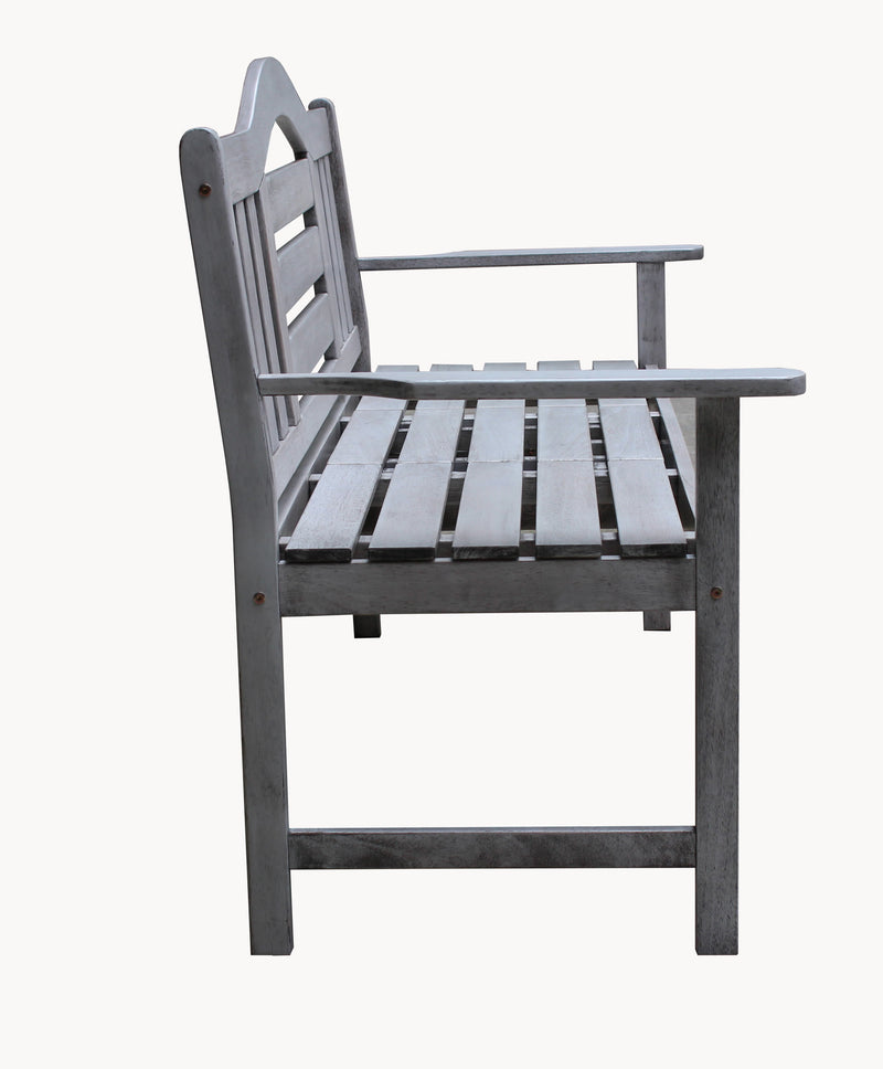 Nevada Bench Grey 150cm