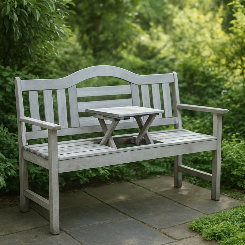 Nevada Bench Grey 150cm