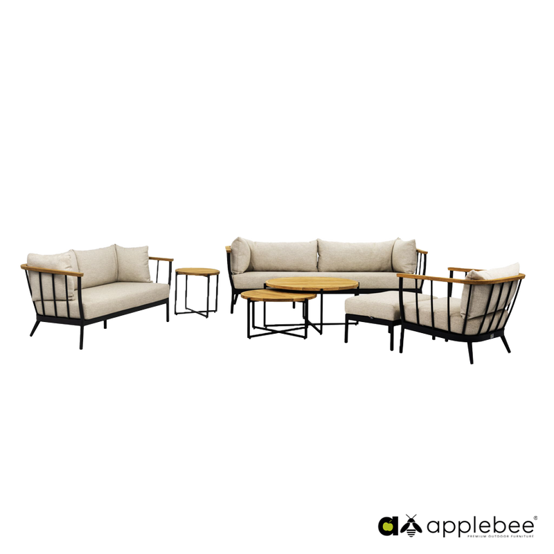 Condor Black Lounge-Set