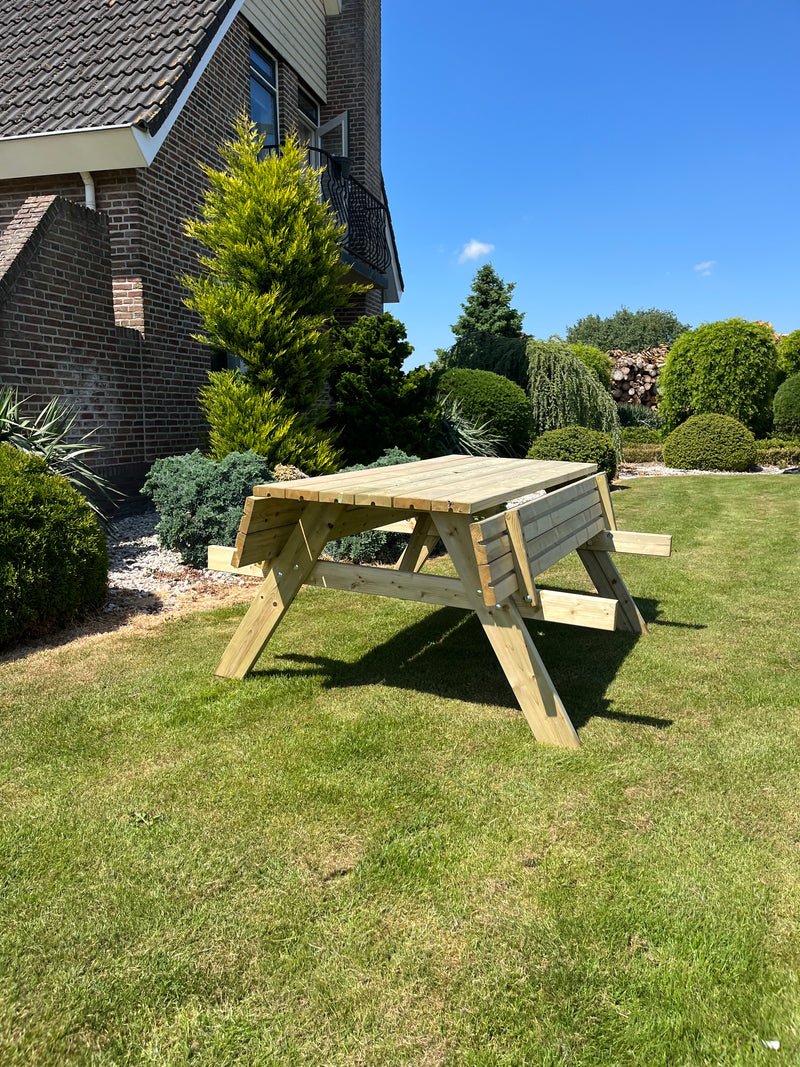 Picknicktafel Basic | Geïmpregneerd | 180 cm