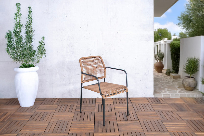 Lotte Stapelstuhl braun