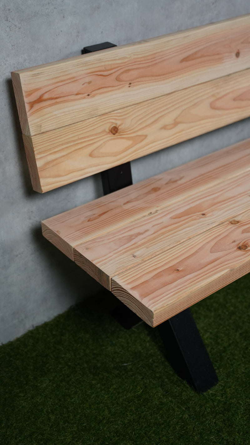 Tuinbank Serena | Douglas/staal | Meerdere maten