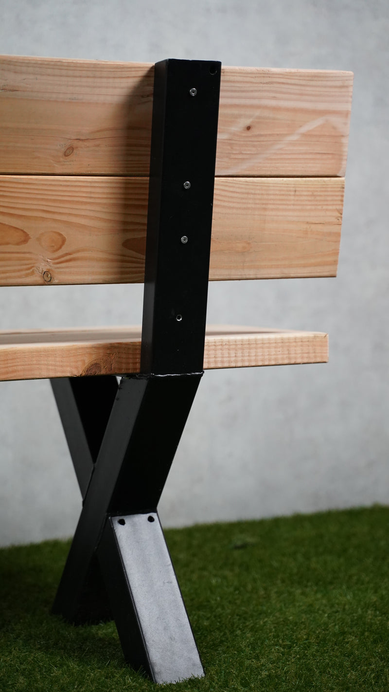 Tuinbank Serena | Douglas/staal | Meerdere maten