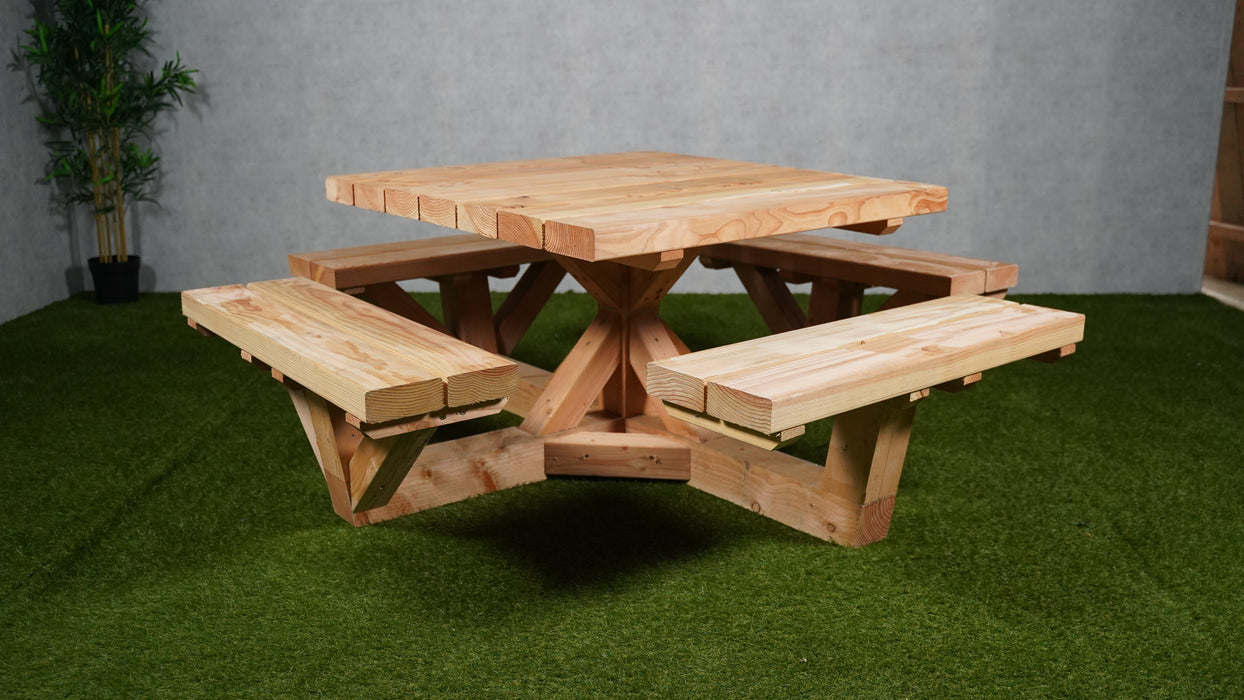 Picknicktafel Supreme | Douglas | Vierkant