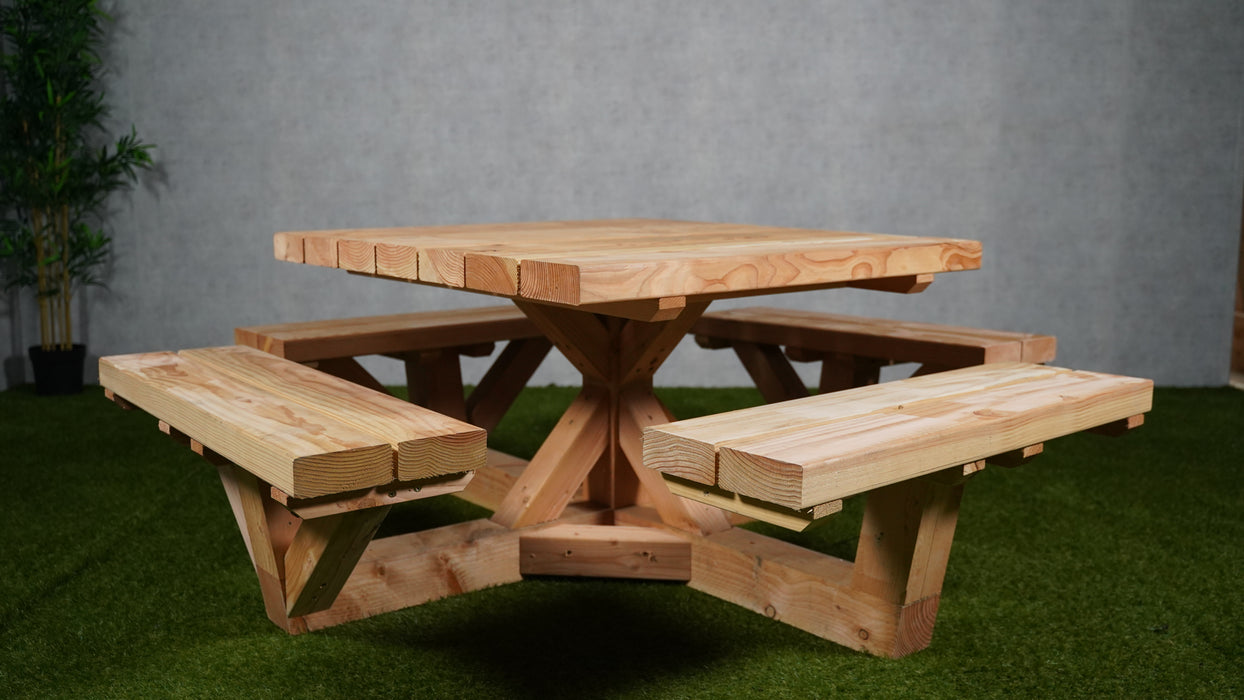 Picknicktafel Supreme | Douglas | Vierkant