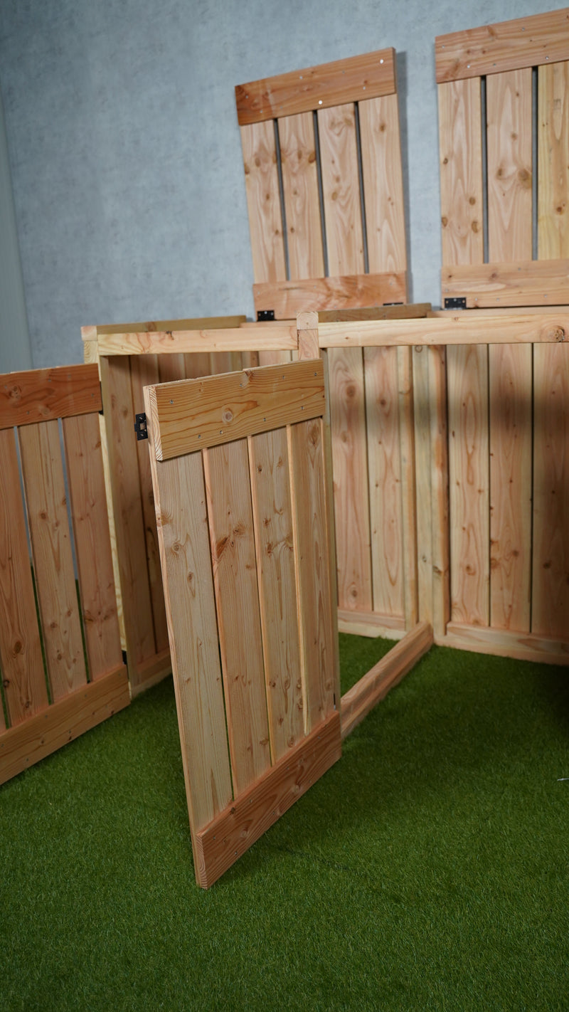 Containerumbau Douglas | Dreifach/Doppelt/Einzeln | Douglas-Holz