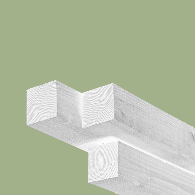 Peindre les pieds en bois en blanc