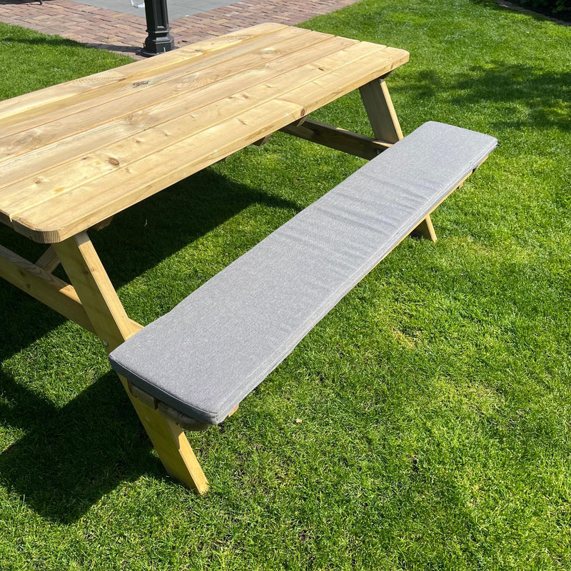 Set Tuinkussens - 180cm - Picknicktafel 180