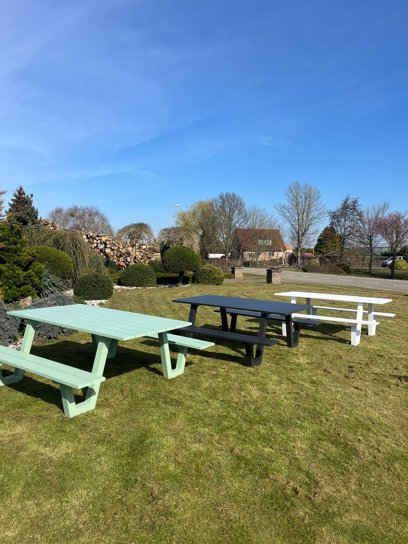 Picknicktisch London | Grün | Aluminium | 180 cm