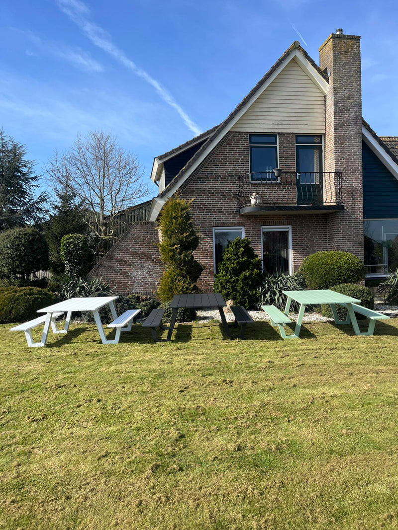 Picknicktisch London | Anthrazit | Aluminium | 180 cm