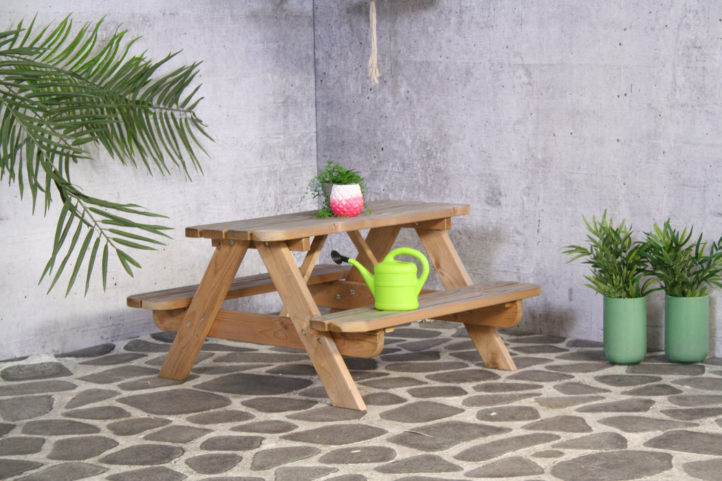 Table de pique-nique pour enfants | Pin