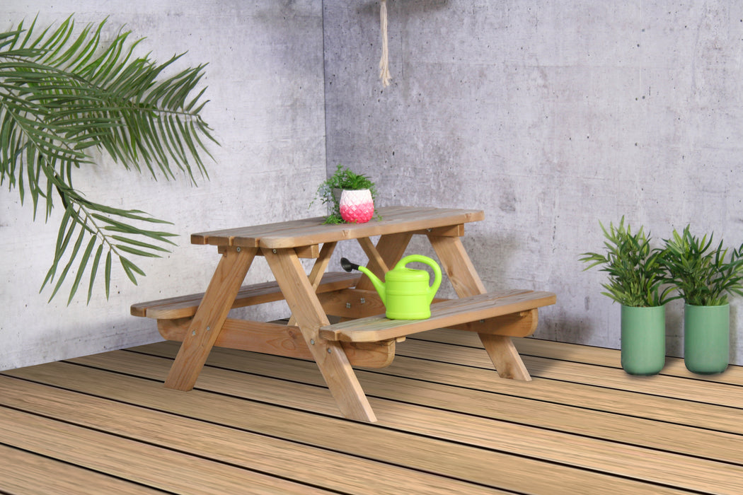 Table de pique-nique pour enfants | Pin