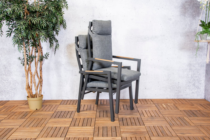 Tuinstoel Levy | Aluminium