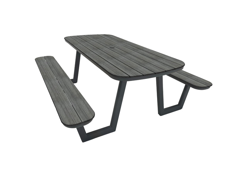 Picknicktafel Luna | Aluminium/Polywood | 200cm