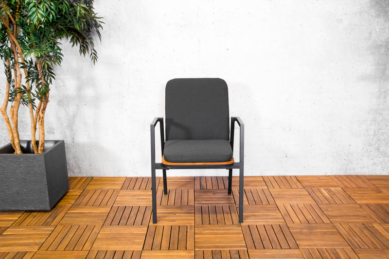 Dexter Esszimmerstuhl mit Kissen, Akazie FSC 100%