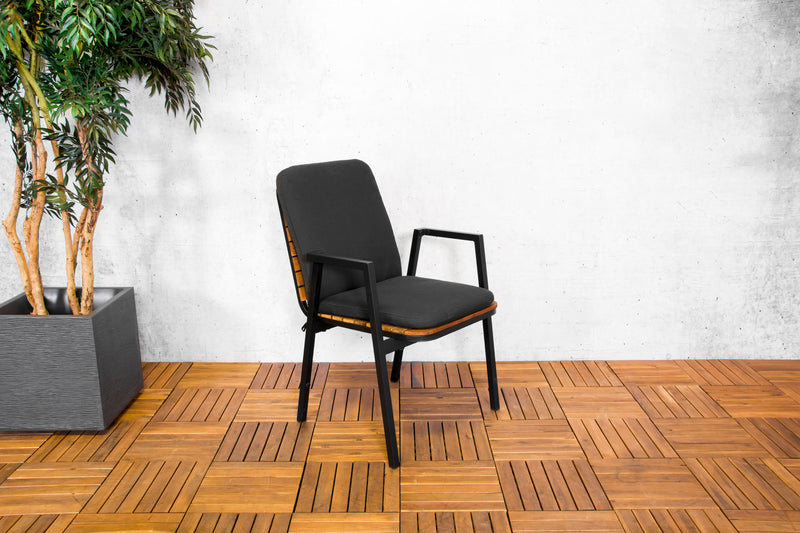 Dexter Esszimmerstuhl mit Kissen, Akazie FSC 100%