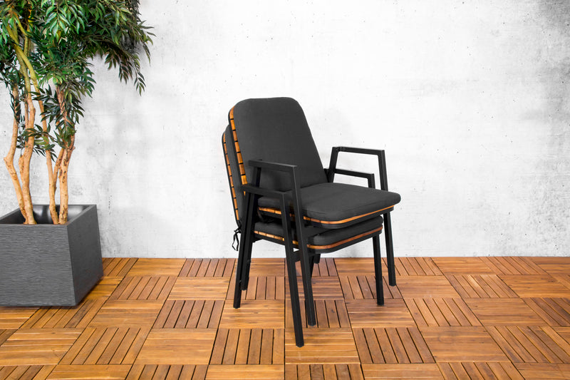 Dexter Esszimmerstuhl mit Kissen, Akazie FSC 100%