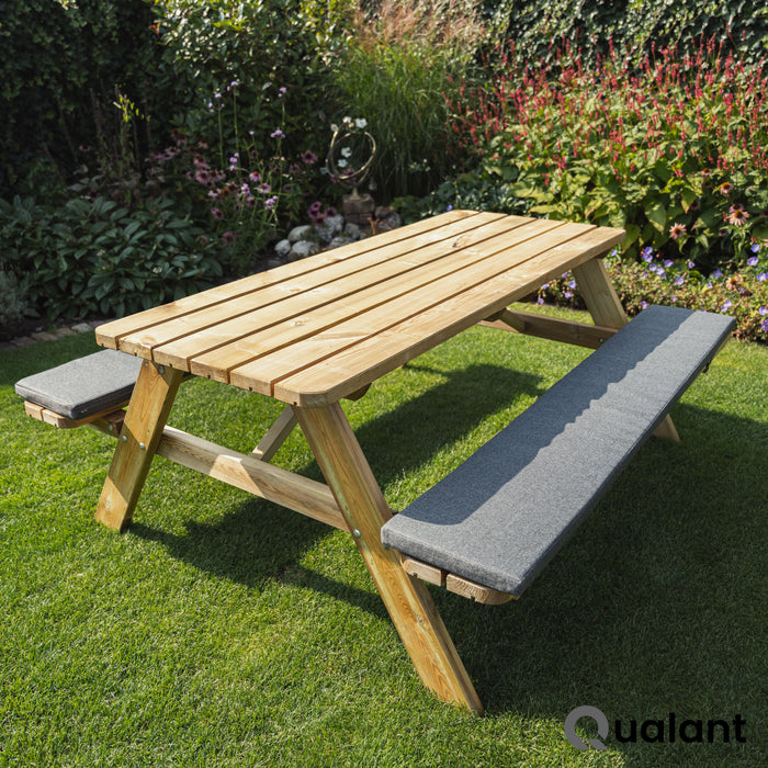 Picknicktafel DeLuxe | Geïmpregneerd | 210 cm