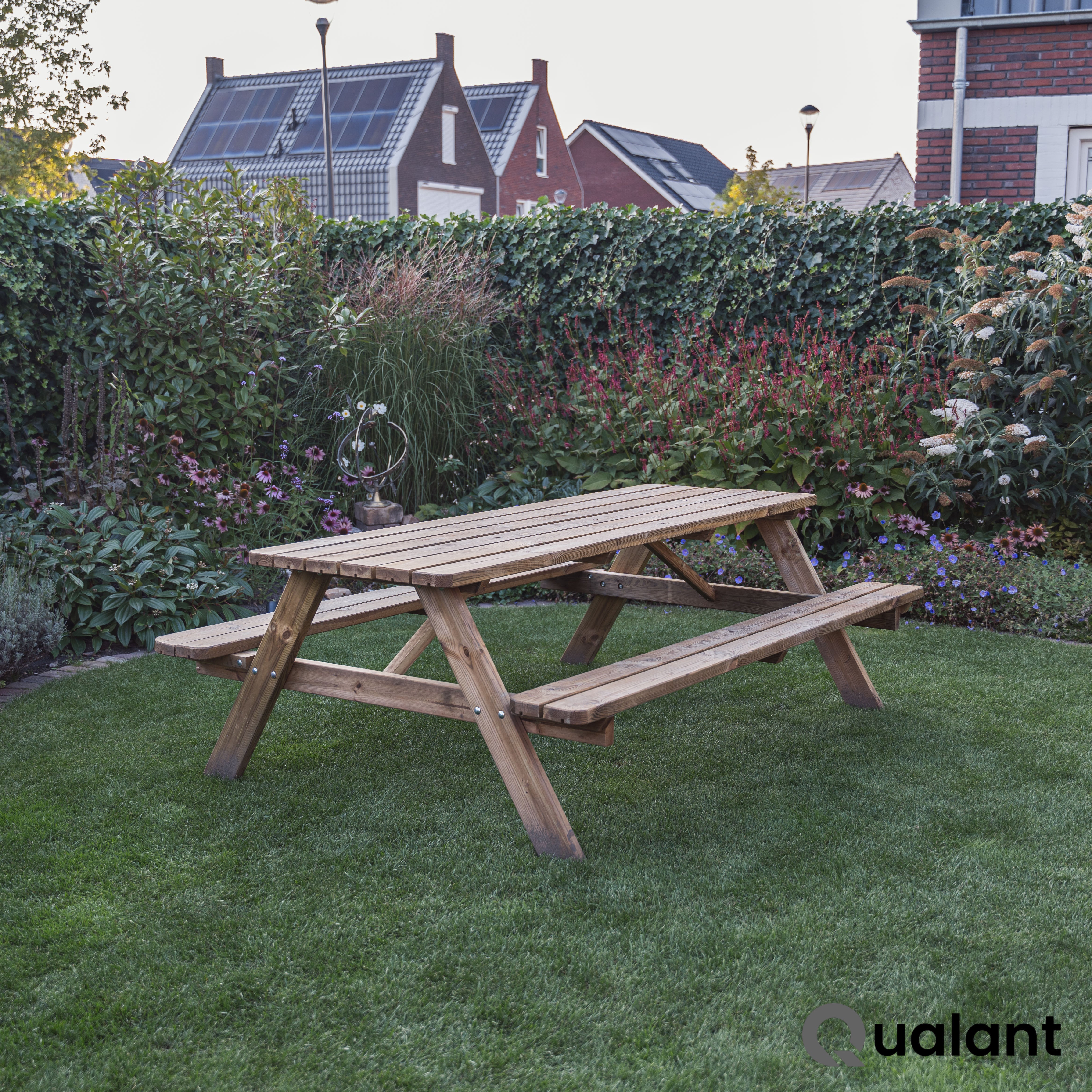 Picknicktafel DeLuxe | Geïmpregneerd | 210 cm