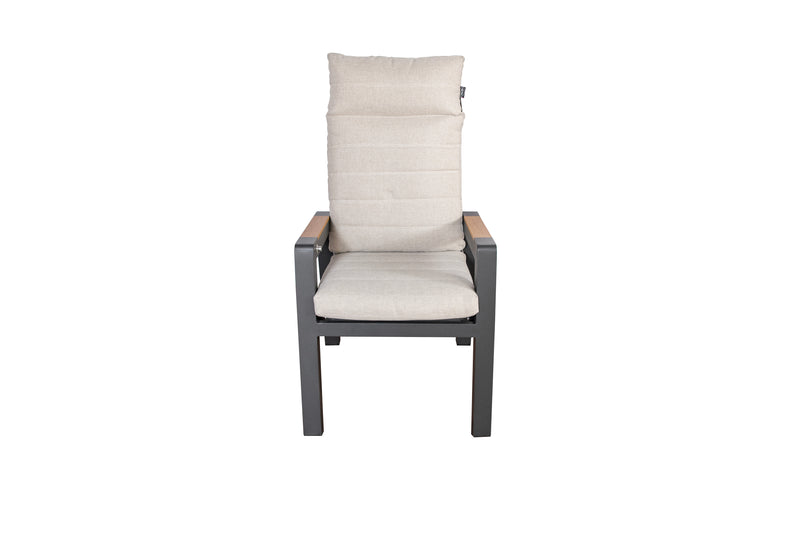 Tuinstoel Valentina | Verstelbaar| Aluminium