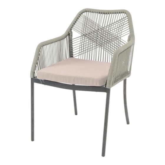 Stapelstoel Akita beige