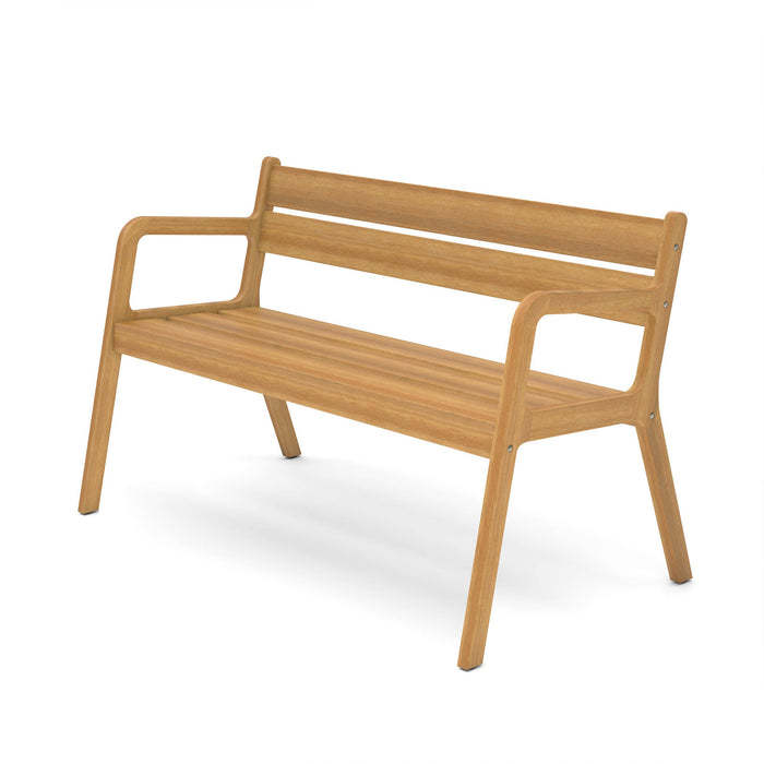 Helsinki - Banc de jardin Bois d'acacia 120cm